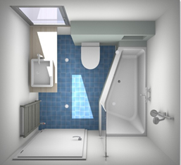 Afkorten Middeleeuws Geometrie 3 stappen om een kleine badkamer groter te maken! - ALLSAFE Blog